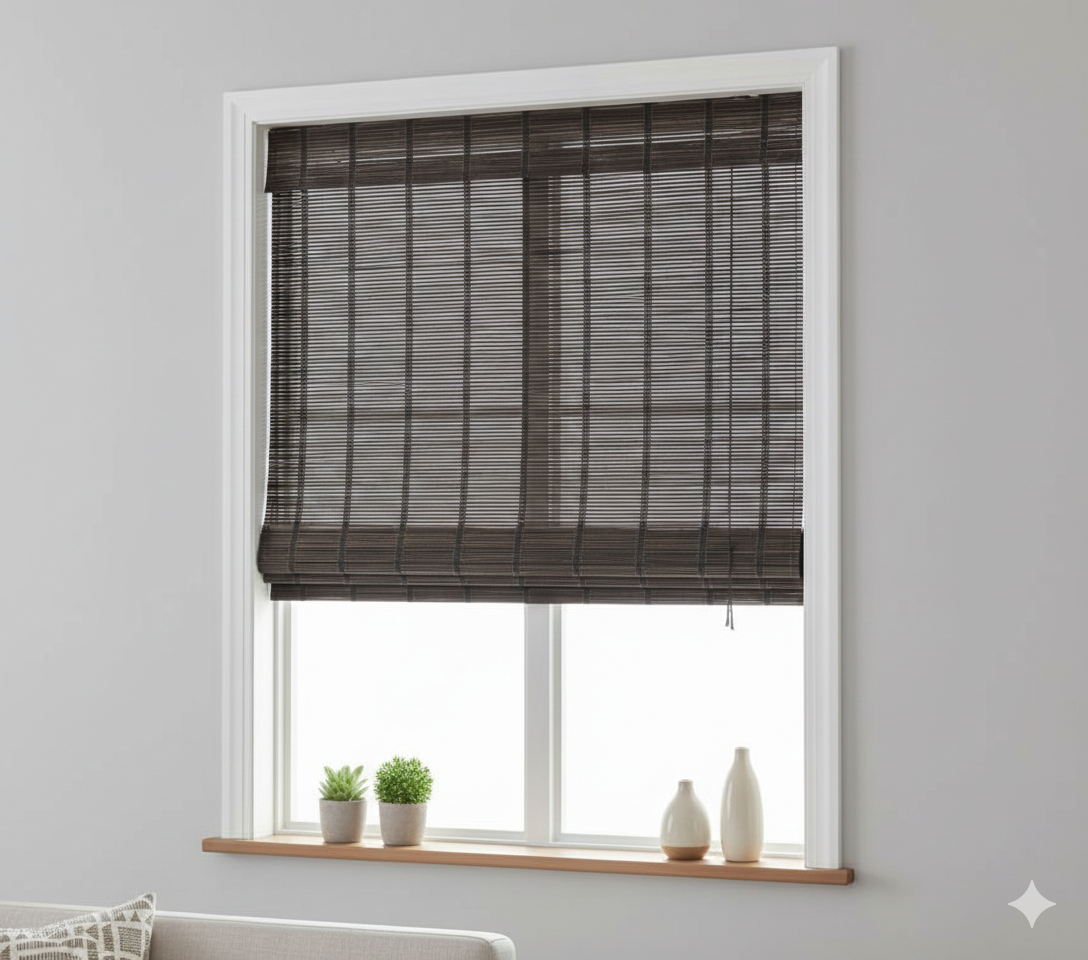 HM95320 Blackout fabric Top Down Bottom Up Roman Shades