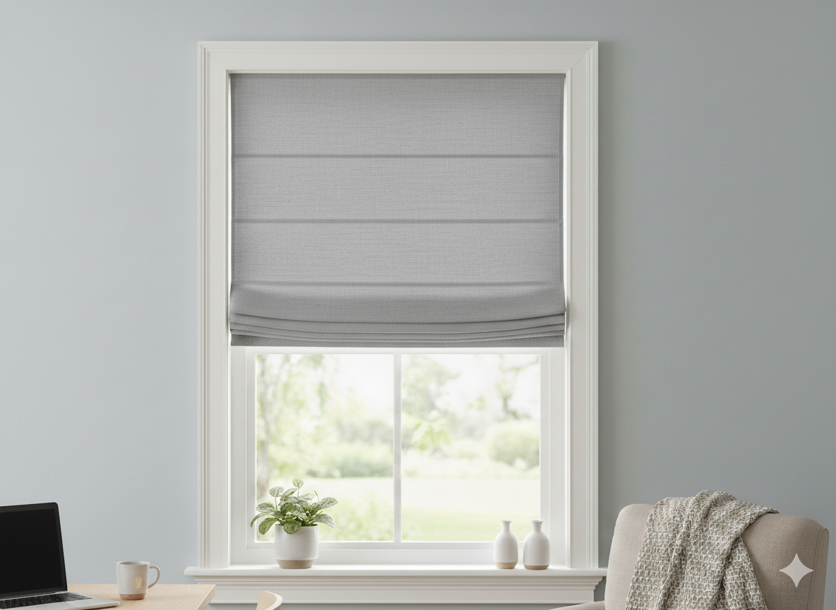 SRM Series Top Down Bottom Up Roman Shades