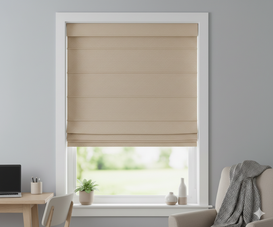CRM03 Series Top Down Bottom Up Roman Shades