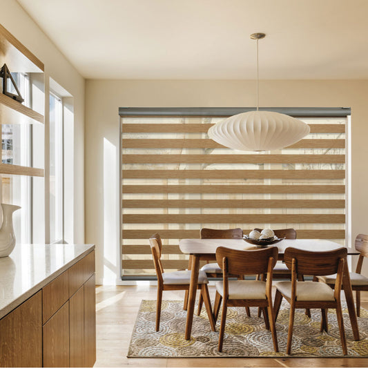 G35 Motorized Blinds With Cassette Zebra Blinds