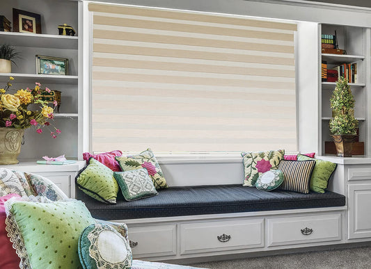 G38 Motorized Blinds With Cassette Zebra Blinds
