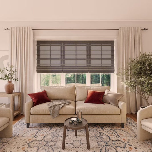 CRM03 Series Top Down Bottom Up Roman Shades