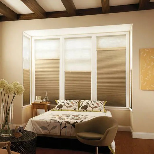 Translucent 45mm  (KT401-KT412) Top Down Bottom Up Honeycomb Blinds