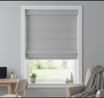 CRM03 Series Top Down Bottom Up Roman Shades