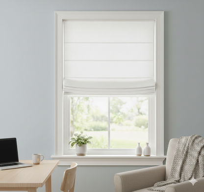 CRM03 Series Top Down Bottom Up Roman Shades