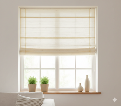 HM95320 Blackout fabric Top Down Bottom Up  Roman Shades