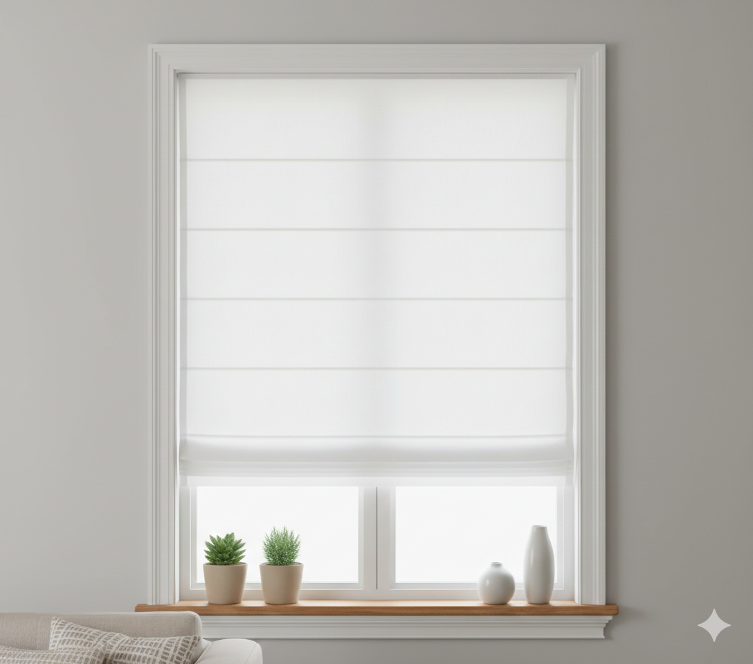 HM92245 Blackout fabric Top Down Bottom Up Roman Shades
