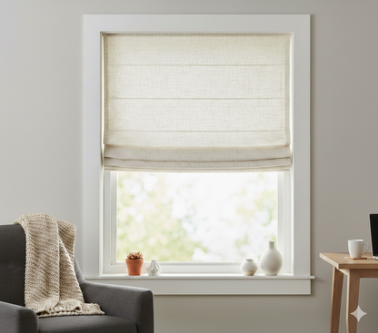 S2267S Blackout fabric Common Bottom Up  Roman Shades