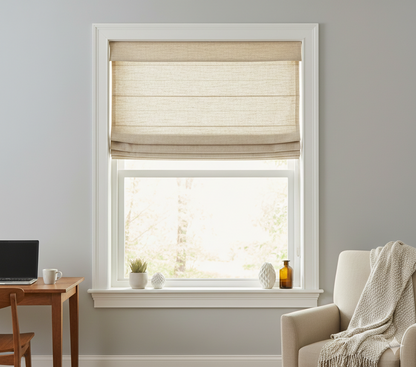 HM96445 Blackout fabric Common Bottom Up  Roman Shades