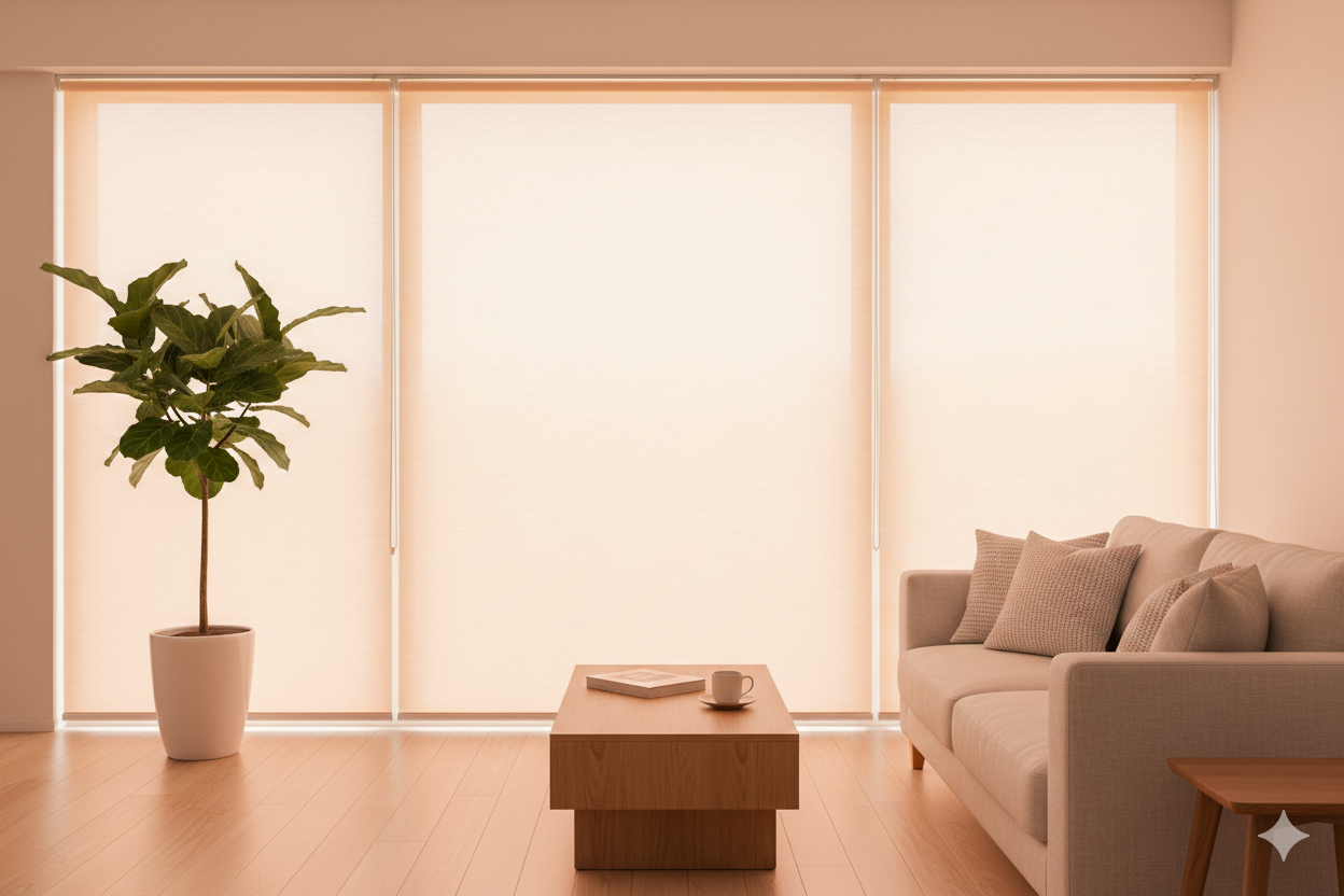 Room Darkening Sheer Shades