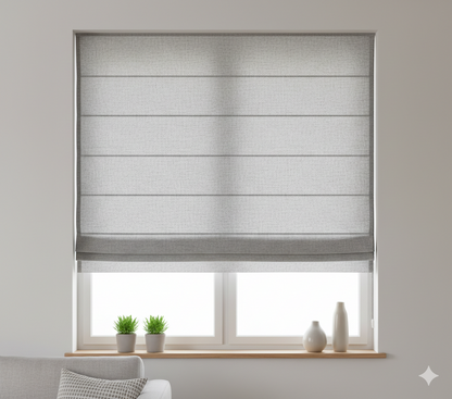 HM96445 Blackout fabric Top Down Bottom Up  Roman Shades