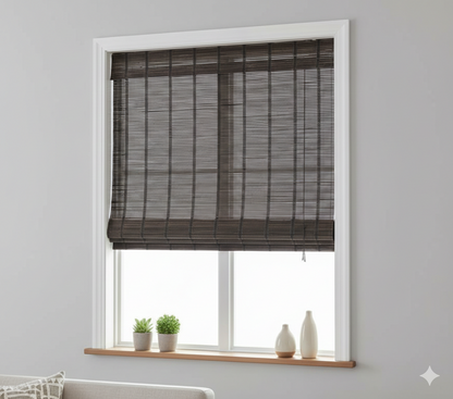 HM95320 Blackout fabric Top Down Bottom Up  Roman Shades