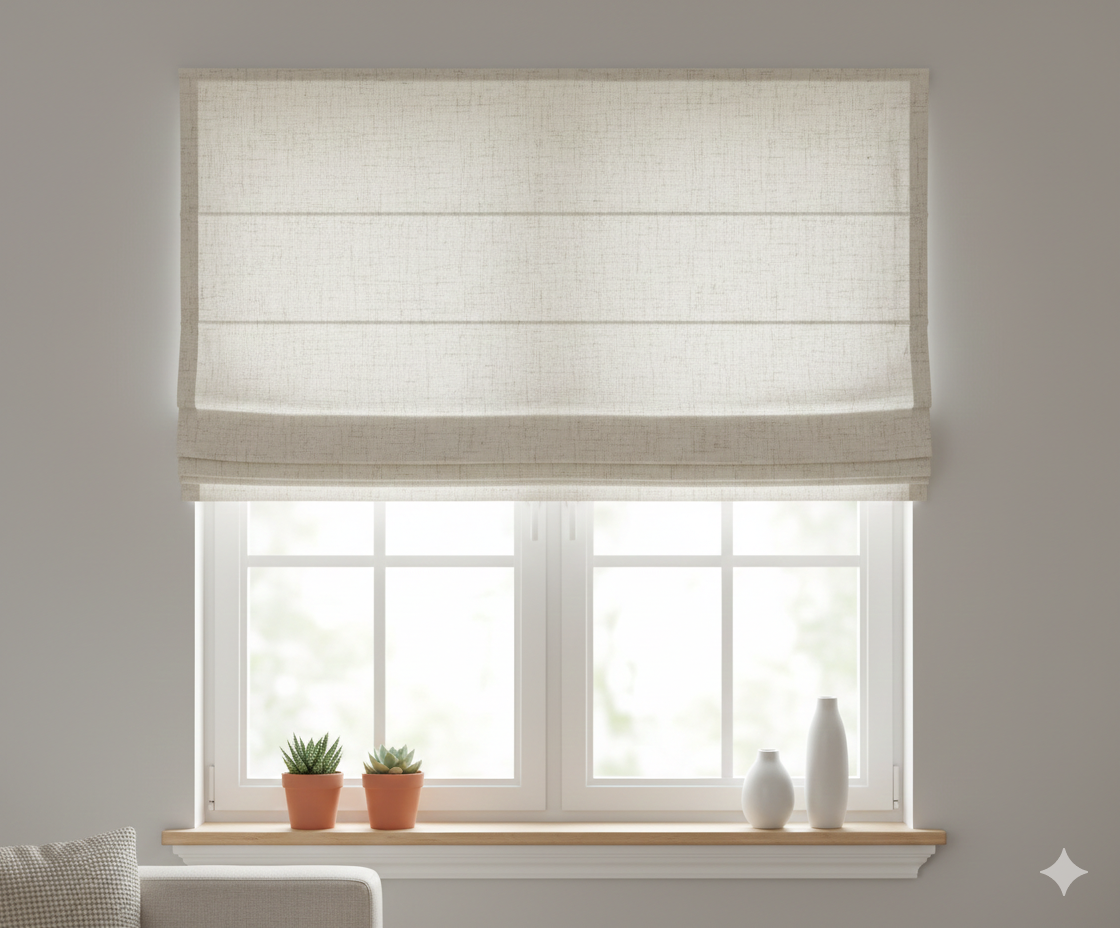 HM93295 Blackout fabric Top Down Bottom Up Roman Shades