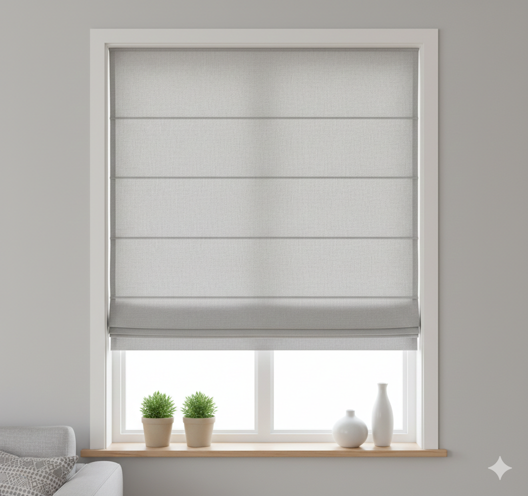 HM92245 Blackout fabric Top Down Bottom Up Roman Shades