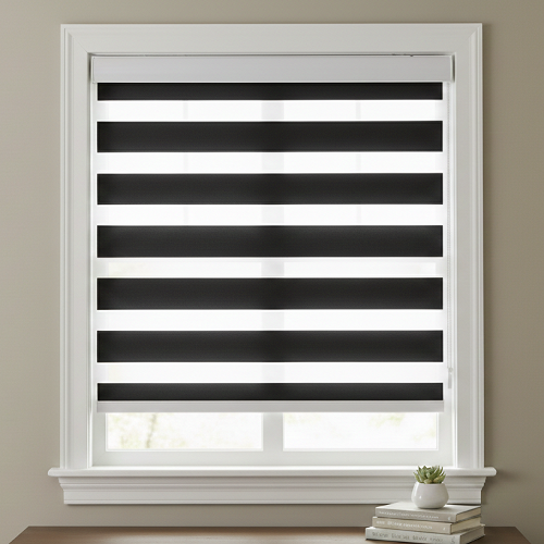 G35 Motorized Blinds With Cassette Zebra Blinds