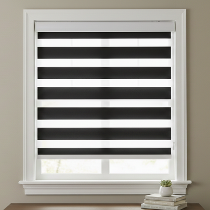 G35 Motorized Blinds With Cassette Zebra Blinds