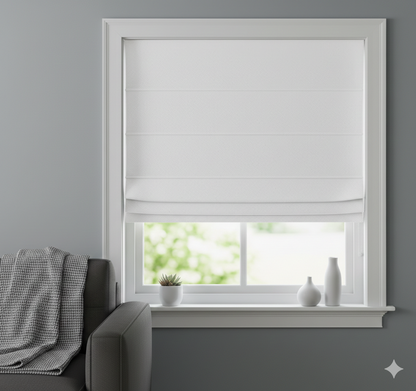 HM92245 Blackout fabric Common Bottom Up  Roman Shades