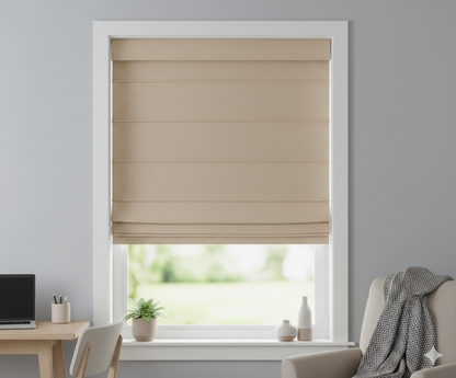 CRM03 Series Top Down Bottom Up Roman Shades