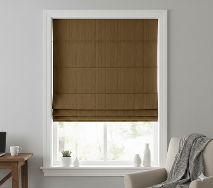 HM92245 Blackout fabric Common Bottom Up  Roman Shades