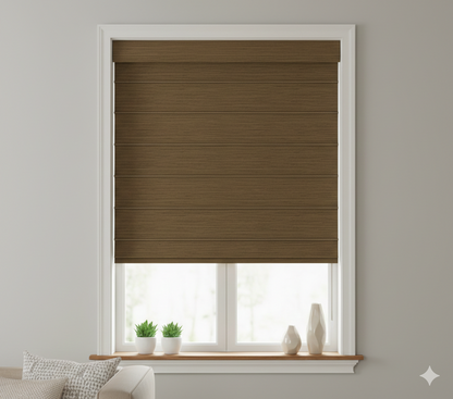 HM92245 Blackout fabric Top Down Bottom Up Roman Shades