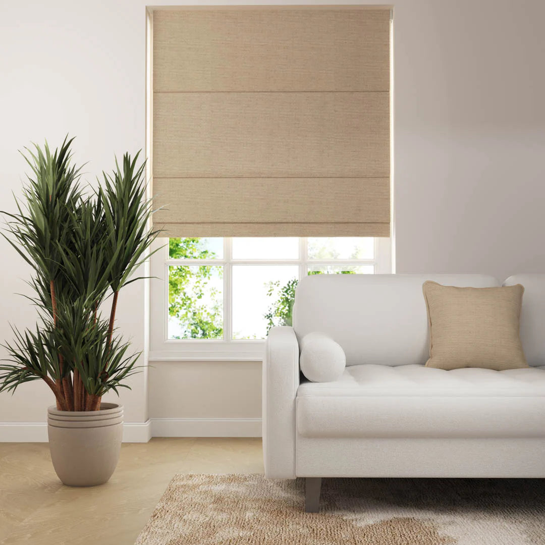 S2267S Blackout fabric Top Down Bottom Up Roman Shades