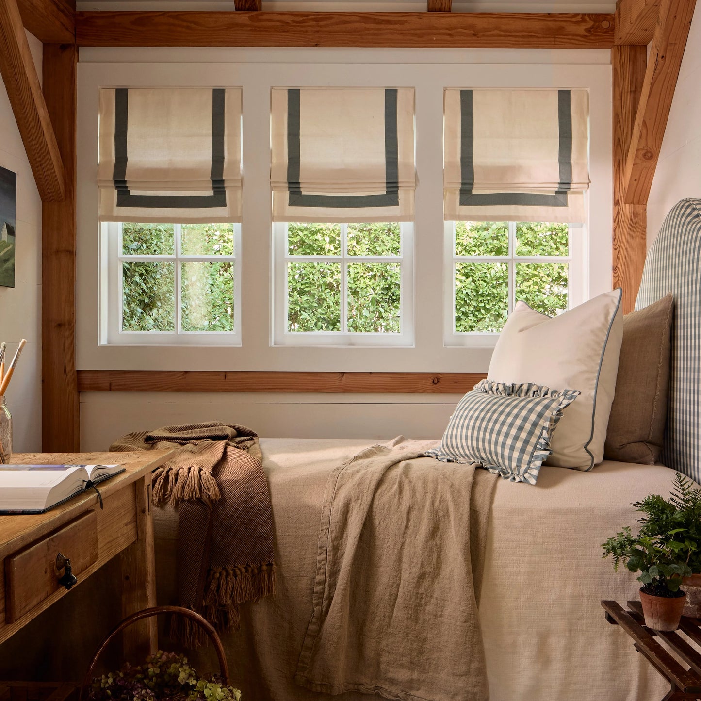 CRM03 Series Common Bottom Up  Roman Shades
