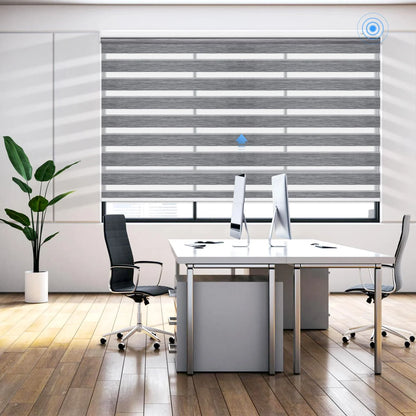 G38 Motorized Blinds With Cassette Zebra Blinds