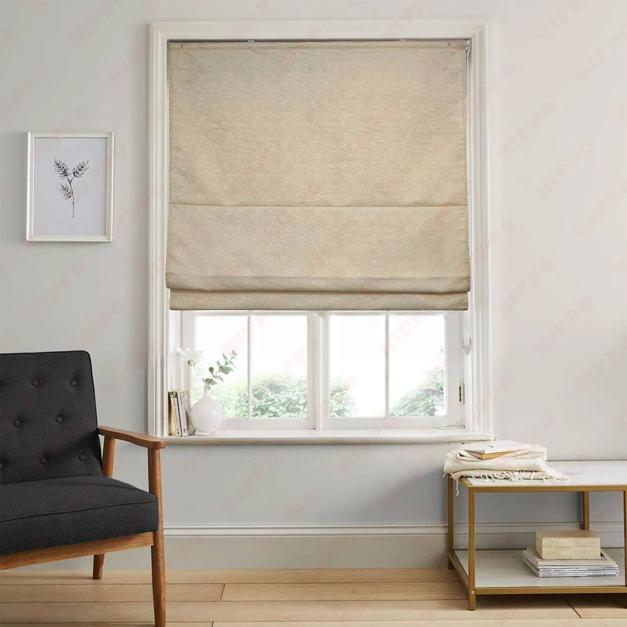 HM92245 Blackout fabric Common Bottom Up  Roman Shades