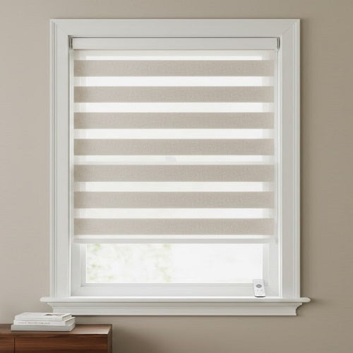 G35 Motorized Blinds With Cassette Zebra Blinds